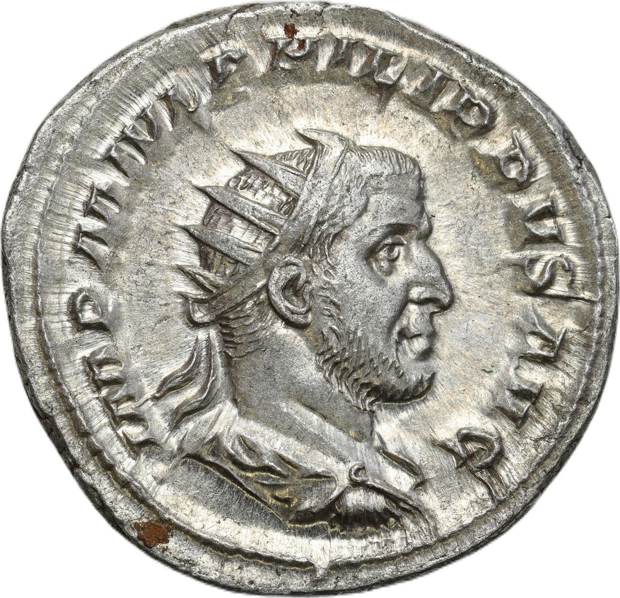 Cesarstwo Rzymskie, Filip I Arab (244–249). Antoninian 244–247, Rzym – PIĘKNY